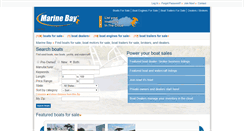 Desktop Screenshot of marinebay.com